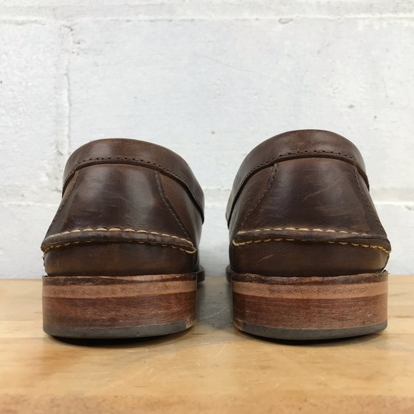 Oak Street Bootmakers Mens 11.5 D (READ) Beefroll Penny Loafer - Picture 5 of 14